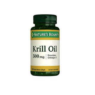 Nature's Bounty Krill Oil 500 mg 30 Soft Capsules