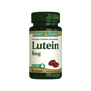 Nature's Bounty Lutein 6 mg 50 Softgels