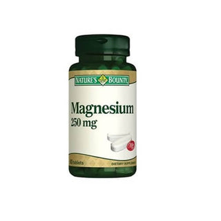 Nature's Bounty Magnesium 250 mg 60 Tablets