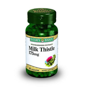 Nature's Bounty Milk Thistle 175 mg 50 Capsules