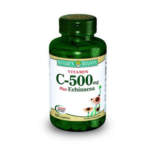 Nature's Bounty Vitamin C-500 mg Plus Echinacea 100 Caplets