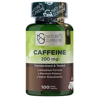 Nature's Supreme Caffeine 200 Mg 100 Capsules