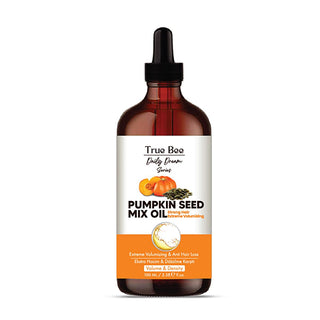 true bee pumpkin seed oil bottle, true bee oil application on hair True Bee Daily Dream Pumpkin Seed Oil - 100 ml True Bee Pumpkin Seed Oil - Daily Dream | 100 ml true-bee, pumpkin-seed-oil, daily-dream, hair-care, hair-growth, hair-repair, natural-oils, hydration, beauty, ai-generated