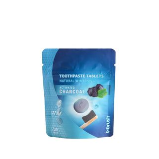 T-Brush Charcoal Toothpaste Tablets - Natural Teeth Whitening, Fluoride, 30 Count T-Brush Charcoal Toothpaste Tablets - Natural & Effective Charcoal Toothpaste, Teeth Whitening Tablets, Natural Oral Care, Fluoride Toothpaste, Activated Charcoal Oral Care, Oral Health, Whitening Toothpaste, Tablet Toothpaste, Eco-Friendly Oral Care, Healthy Smile, Natural Teeth Whitening, Travel Toothpaste, Convenient Oral Care