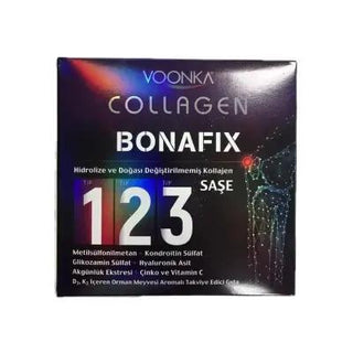 Voonka Collagen Bonafix: Triple Collagen Support for Joint Health, Enhanced with Vitamin C, D3, K2, Hyaluronic Acid - 30 Sachets Voonka Collagen: Joint Health & Skin Revitalization - Shop Now! collagen supplement, joint health supplement, hydrolyzed collagen, type I collagen, type II collagen, type III collagen, MSM supplement, glucosamine chondroitin, hyaluronic acid supplement, anti-inflammatory supplement, collagen, joint health, hydrolyzed collagen, type 1 collagen, type 2 collagen, type 3 collagen, MSM