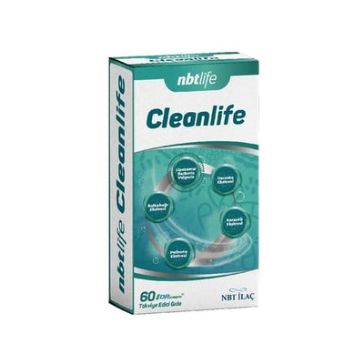 NBT İlaç NBTLife Cleanlife 60 Capsules