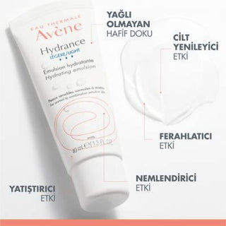 Avene Hydrance Light Emulsion 40ml - Lightweight Moisturizer for Combination Skin, Dermatologically Tested Avene Hydrance Light Emulsion - Best Moisturizer for Combination Skin Avene Hydrance Light Emulsion, Moisturizer for combination skin, Dermatologically tested moisturizer, Lightweight hydration, Water-based moisturizer, Normal skin care, Combination skin care, Sensitive skin moisturizer, Avene Thermal Water, Lipomucine, Meiboserine, Oil-absorbing capsules, Skincare for daily use, Mattifying moisturizer