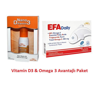New Life Nano Ditamin3 & EFA Daily Advantageous Package