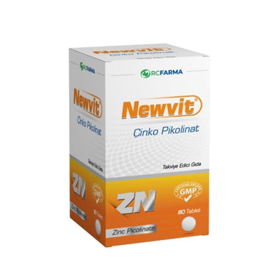 RC Farma Newvit Zinc Picolinate 60 Tablets