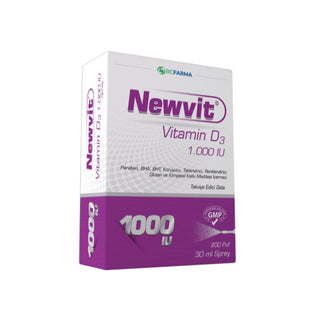 Newvit Vitamin D3 1000 IU 30 ml 200 Puffs