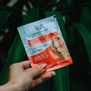 Ashley Joy Revitalizing Hair Mask: Silk Protein & Biotin Treatment for Damaged Hair Repair (30ml) Ashley Joy Hair Mask: Revitalize & Repair Damaged Hair hair mask, revitalizing hair mask, damaged hair repair, silk protein hair mask, biotin hair treatment, moisturizing scalp treatment, hair strengthening mask, dry hair mask, Ashley Joy hair mask, hair treatment, hair care, silk protein, biotin, damaged hair, dry hair, revitalizing, strengthening, moisturizing, scalp treatment, hair repair, women's hair care,