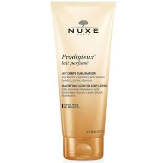 Nuxe Prodigieux Scented Body Lotion - Hydrating, Fragrant & Natural Body Moisturizer for Silky Smooth Skin - 6.76 fl oz Nuxe Scented Body Lotion - Hydrate & Glow | Natural Formula Nuxe body lotion, scented body lotion, natural body lotion, moisturizing body lotion, paraben-free lotion, body lotion for dry skin, fragrant body moisturizer, body shimmer lotion, body lotion with natural oils, body lotion, moisturizer, skin care, natural skincare, paraben free, dry skin, hydration, fragrance, shimmer, luminous s