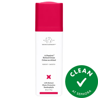 Drunk Elephant A-Passioni Retinol Cream - Anti-Aging, Vegan Skincare with 1.0% Retinol, Cruelty-Free Beauty for Fine Lin