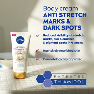 NIVEA Luminous630 Anti-Pigmentation Body Moisturizing Cream for Hyper-Pigment...