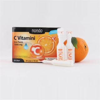 Nondo Vitamin C 1000 mg Liquid Form 10 ml x 20 Bottles