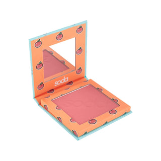 Soda Pressed Powder Blush - Perfect Peach Shade (103) - Natural Flush, Compact & Travel-Friendly Soda Pressed Powder Blush - Perfect Peach (103) for Natural Look Pressed Powder Blush, Perfect Peach Makeup, Compact Blush, Natural-Looking Blush, Makeup for Cheeks, Travel-Friendly Makeup, Everyday Makeup, Beauty Essentials, Makeup for Sensitive Skin, Compact Makeup, Blush for Various Skin Tones