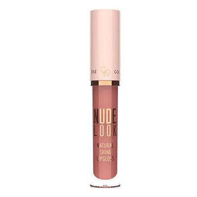 Golden Rose Nude Look 04 Lip Gloss: Natural, Non-Sticky, Long-Lasting Shine for Glossy Nude Lips