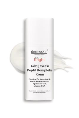 dermoskin be bright eye cream packaging, dermoskin be bright eye cream application Dermoskin Be Bright Eye Cream - Peptide Complex | 15ml Dermoskin Be Bright Eye Cream - Peptide Complex | 15ml dermoskin, eye-cream, peptide-complex, dark-circles, puffiness, fine-lines, eye-care, skin-rejuvenation, moisturizing, ai-generated