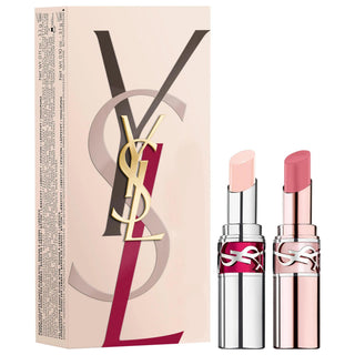 YSL Lip Gloss Stick & Tinted Lip Balm Gift Set: Hydrating Shine, Sheer Color, Moisturizing Lip Care - Hyaluronic Acid & Shea Butter YSL Lip Gloss & Tinted Balm Set: Hydrating Lip Color YSL lip gloss, tinted lip balm, lip gloss stick, shea butter lip balm, hyaluronic acid lip gloss, moisturizing lip gloss, gift set women, beauty gifts, lip care set, sheer lip color, lip gloss, lip balm, lip care, hyaluronic acid, shea butter, vitamin E, maracuja oil, non-sticky, hydrating, moisturizing, high shine, jelly tex