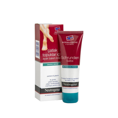 Neutrogena Foot Care Cream for Cracked Heels - 50ml, Intensely Moisturizing & Repairing Cream for Dry Heels