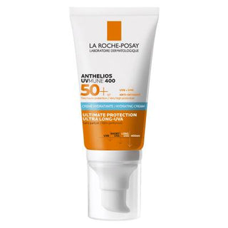 la roche posay anthelios spf50 moisturizing sunscreen bottle, sunscreen application on skin La Roche Posay Anthelios SPF50+ - Moisturizing Sunscreen | 50 ml La Roche Posay Anthelios SPF50+ - Moisturizing Sunscreen la-roche-posay, sunscreen, spf50, moisturizing, sensitive-skin, sun-protection, hyaluronic-acid, outdoor-skincare, face-cream, ai-generated