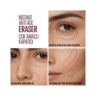 Maybelline Instant Anti Age Eraser Concealer - 03 Fair: Target Dark Circles, Blemishes, and Fine Lines for Bright, Even Skin! Maybelline Concealer - Erase Dark Circles & Fine Lines! Maybelline concealer, anti age concealer, eraser concealer, dark circle concealer, kapatıcı, skin flaw concealer, brightening concealer, fair skin concealer, instant concealer, concealer, makeup, beauty, skin care, dark circles, blemishes, fine lines, even skin tone, youthful appearance, radiant skin, flawless complexion, cosmet