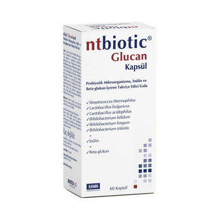 NTBiotic Glucan 60 Capsules