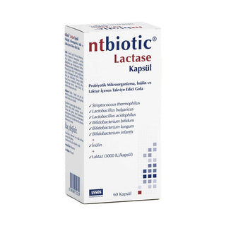 NTBiotic Lactase 60 Capsules