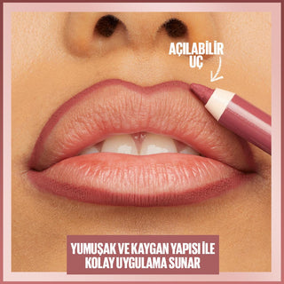 maybelline lifter liner 05 on it lip pencil, maybelline lip liner pencil with jojoba oil and hyaluronic acid Maybelline New York Lifter Liner 05 On It - Smooth Application for Makeup Enthusiasts Maybelline Lifter Liner 05 On It - Smooth Application maybelline, lifter-liner, lip-pencil, makeup, beauty, hydrating-lip-liner, makeup-enthusiasts, beauty-consumers, cosmetics, ai-generated
