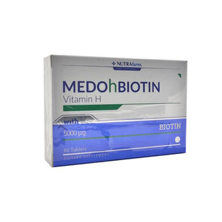 Nutrafarm Medohbiotin 5mg 60 Tablets