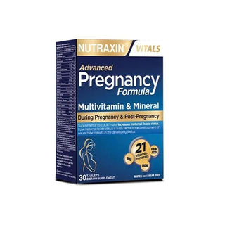 Nutraxin Advanced Pregnancy Formula Multivitamin&Mineral 30 Tablets