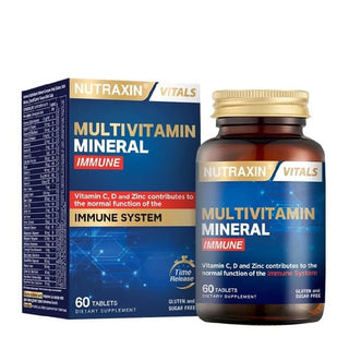 Nutraxin Multivitamin Mineral Immune 60 Tablets