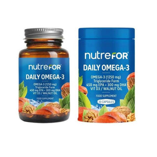 nutreFOR Daily Omega-3 30 Capsules