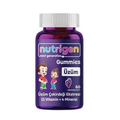 Vivatinel Nutrigen Gummies Grape 60 Chewable Form