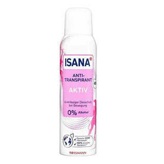 Isana Anti-Transpirant Deodorant Spray - 48 Hour Protection, Dermatologically Tested, Alcohol-Free Isana Deodorant Spray - 48hr Protection anti-transpirant deodorant spray, 48-hour protection, dermatologically tested, alcohol-free deodorant, long-lasting freshness, personal care, sensitive skin, active lifestyle, sweat protection, body odor prevention, deodorant spray, cosmetic, hygiene