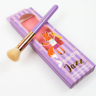 Nascita - Jazz Makeup Brush for Precise Application, Soft Natural-Synthetic Bristles, Professional & Daily Use Nascita Jazz Makeup Brush - Precise & Smooth Application makeup brush, Nascita Jazz brush, professional makeup tools, high-quality makeup brushes, natural-synthetic bristle makeup brush, beauty essentials, makeup kit, professional makeup, daily makeup, beauty tools, cosmetic brush, makeup accessories