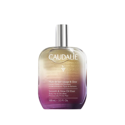 Caudalie Smooth & Glow Oil Elixir Body Oil for Natural Skincare & Moisturizing - 100ml