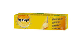 Supradyn Multivitamin Supplement, Efferervescent Vitamins for Adults - Boosts Immune Function & Energy Production
