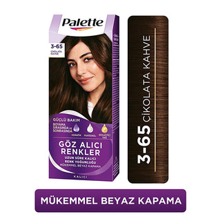Palette Hair Dye - Intense Chocolate Brown Color with Keratin Care Palette Hair Dye - Intense Color & Care hair dye, intense hair color, nourishing hair dye, Keratin hair care, long-lasting hair color, chocolate brown hair color, vibrant hair color, hair care products, cosmetic products