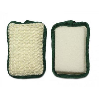 nascita sisal shower scrub - square design, nascita natural sisal shower scrub close-up Nascita Sisal Shower Scrub - Gentle Exfoliating | Square Nascita Sisal Shower Scrub - Gentle Exfoliating nascita, sisal-shower-scrub, exfoliation, body-care, bath-accessories, shower-experience, ai-generated, skin-care, gentle-exfoliating, natural-fiber