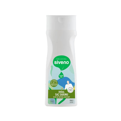 Siveno Natural Hair Soap for Men - Olive Oil Enriched Cleanser, Gentle & Nourishing - 300ml