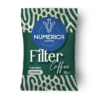 Numerica 100% Arabica Latin American Ground Coffee - Rich Flavor & Strong Brew Numerica Arabica Ground Coffee - Rich & Strong Arabica coffee, Latin American coffee, ground coffee, filter coffee, specialty coffee, coffee beans, rich flavor, strong brew, bitter chocolate, cocoa notes, medium acidity, high-quality coffee, coffee connoisseurs, daily coffee, caffeine boost