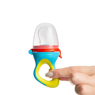 Babyjem Silicone Baby Fruit and Vegetable Teether - Safe Self-Feeding & Teething Relief for Infants 4+ Months Babyjem Silicone Teether for Safe Baby Feeding baby silicone teether, organic teething solution, baby fruit and vegetable feeder, silicone baby food feeder, baby self-feeding tool, baby feeding, teething relief, baby products, infant feeding, silicone baby products