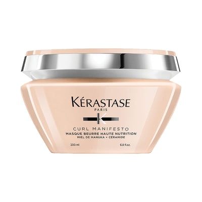 Curl Manifesto Nourishing Mask for Curly Hair - Intensely Moisturizing, Sulfate-Free Hair Mask with Manuka Honey and Cer