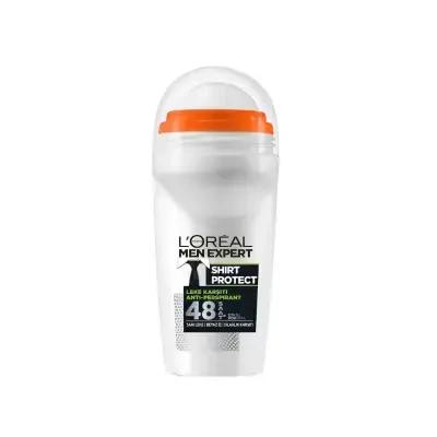 L'Oreal Paris Men's Antiperspirant Roll-On Deodorant - 48 Hour Protection, Anti-Stain, Long-Lasting Freshness