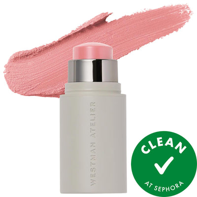 Baby Cheeks: Mini Petite Cream Blush Stick - Hydrating, Blendable, Vegan & Cruelty-Free Lip & Cheek Color for Natural, H