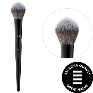 PRO Blush Brush #96 by PRO - Vegan Synthetic Bristles, Sustainable Makeup Brush for Cheek Color Application PRO Blush Brush #96 - Sustainable Makeup Brush makeup brush, blush brush, vegan synthetic bristles, sustainable beauty products, multipurpose makeup brush, cheek color application, cruelty-free makeup tools, eco-friendly beauty, makeup enthusiasts, professional makeup artists