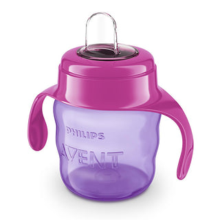 Philips Avent Sippy Cup for Baby Girls 6+ Months - Leak Proof Training Cup, 7 oz - Easy Grip, BPA Free Philips Avent Sippy Cup for Girls 6+ Months - Training Cup sippy cup, baby sippy cup, training cup, Philips Avent sippy cup, sippy cup for 6 month old, baby cup for girls, leak proof sippy cup, baby feeding cup, sippy cup, baby cup, training cup, Philips Avent, avent cup, 6 month old, cup for girls, leak proof, baby feeding, baby, infant, toddler, feeding supplies, baby essentials, spill proof cup, easy gr