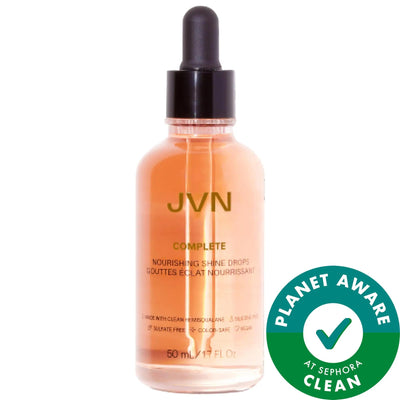 Complete Nourishing Hair Oil Shine Drops: Silicone-Free Frizz Control, Vegan & Cruelty-Free - Enhanced Shine & Color Pro