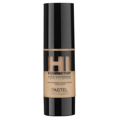 Pastel High Coverage Liquid Foundation - Flawless Matte Finish, Imperfection Concealer, Long Lasting - 30ml